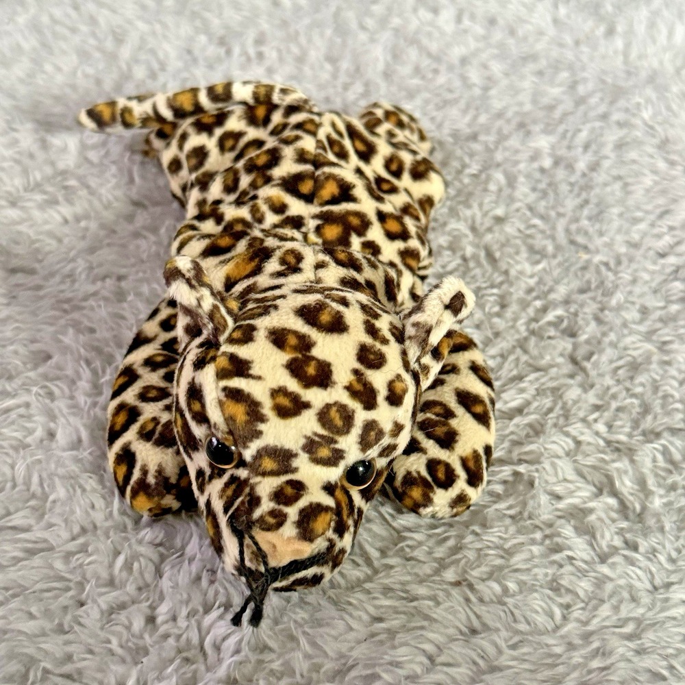 Ty Beanie Babies Freckles 8" Leopard Plush Toy Spotted Cat Stuffed Animal